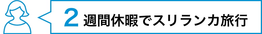 休暇の過ごし方